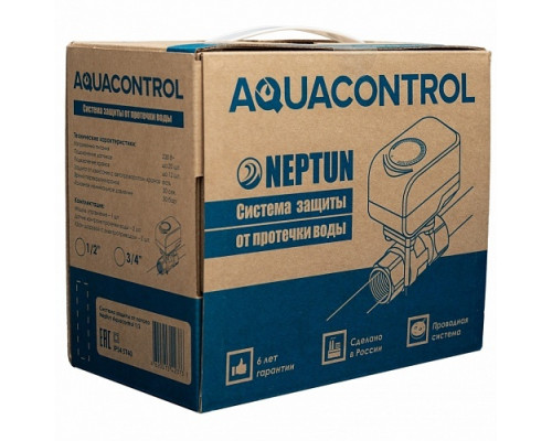 Система контроля протечки воды Neptun Aquacontrol 1/2''
